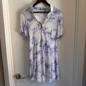 All Saints Fay Tajpur Belted Shirt Dress